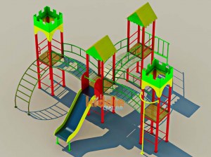 Детский игровой комплекс Kiddie13