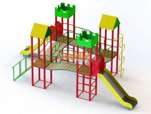 Детский игровой комплекс Kiddie3