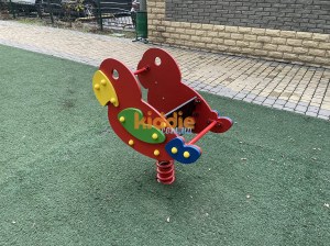 Качели на пружине Попугайчик